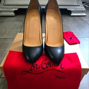 Christian Louboutin Black Fifi 100 Pumps 39.5